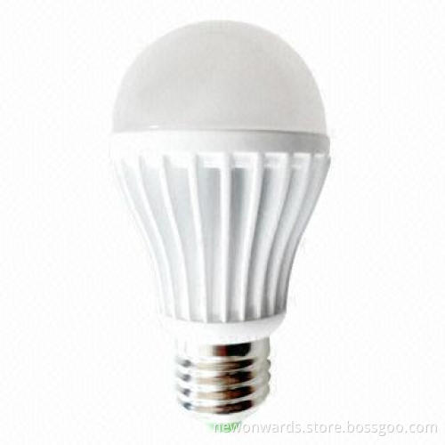5W E27 Aluminum Die-cast LED Bulb with 85-265V AC Input Voltage, 420-450lm Luminous Flux
